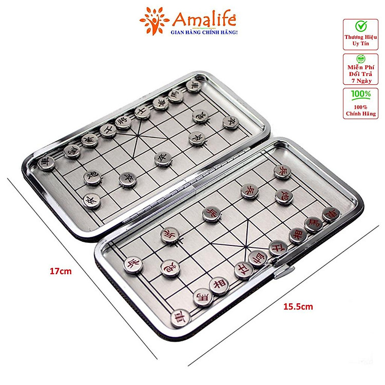 Bàn Cờ Tướng Kim Loại Amalife Chính hãng Tiết kiệm - Hình ảnh 5