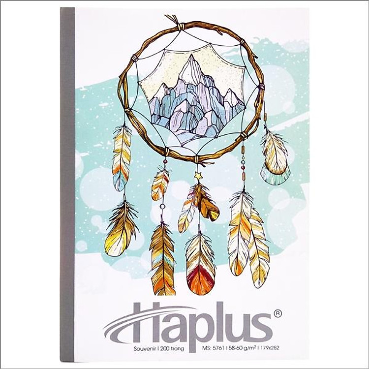 Vở Haplus Souvenir Kẻ Ngang (200 trang)