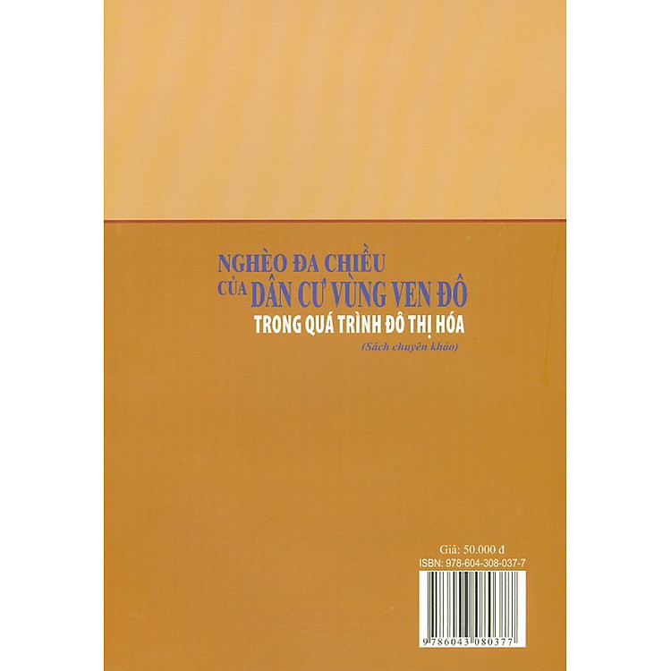 Nghèo Đa Chiều Của Dân Cư Vùng Ven Đô Trong Quá Trình Đô Thị Hóa - Ảnh 6