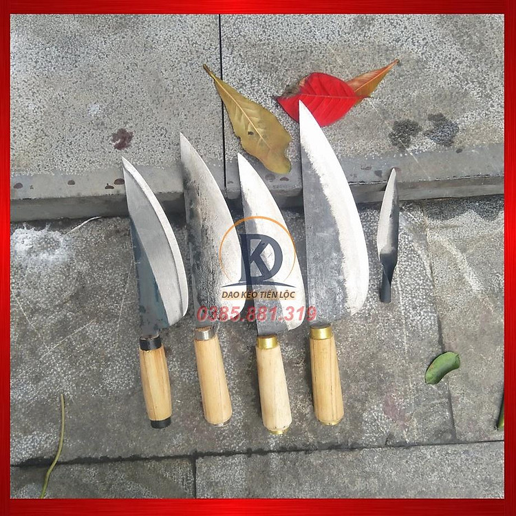 Dao bầu lọc thép nhíp xe ô tô chuyên lọc thịt cá