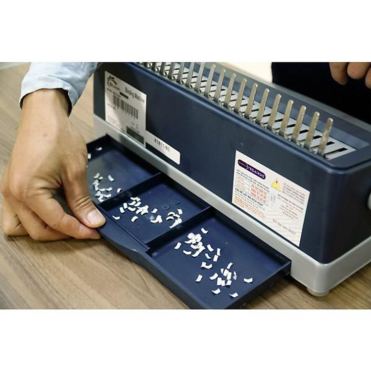 Máy Đóng Sách Silicon BM-CB200 (Đục lỗ 15 tờ) - Ảnh 4