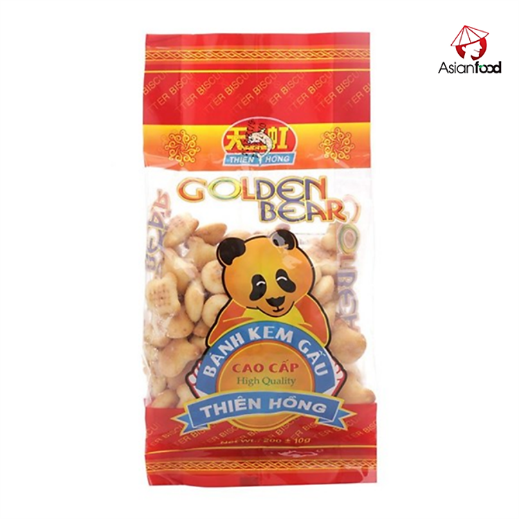 Bánh kem gấu Thiên hồng 180g