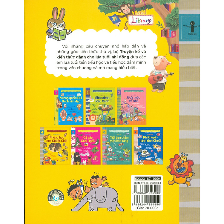Truyện Kể Và Kiến Thức Dành Cho Lứa Tuổi Nhi Đồng: Trường Học - Phòng Học Của Chuột Chũi - Ảnh 6