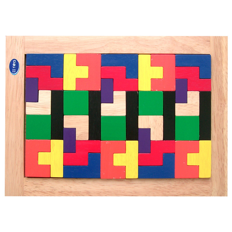 Mua Bộ đồ chơi xếp hình gỗ Winwintoys Chính hãng Giá tốt - Hình ảnh 5