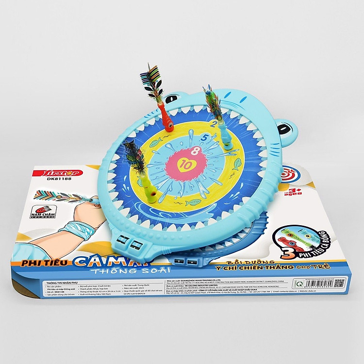 Mua Đồ Chơi Duka: Phi Tieu Cá Mập DK81188 Chính hãng Giá tốt - Hình ảnh 4