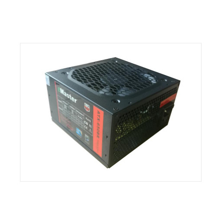 Bộ nguồn máy vi tính Emaster ATX650 - Hàng chính hãng