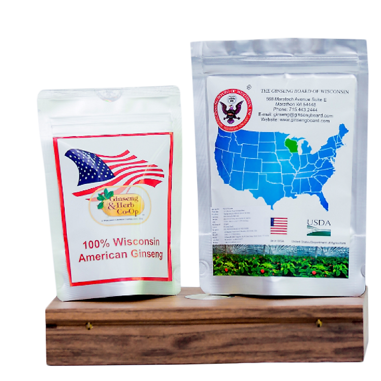 Sâm Mỹ chính hiệu Wisconsin (Cắt lát) - 50gr