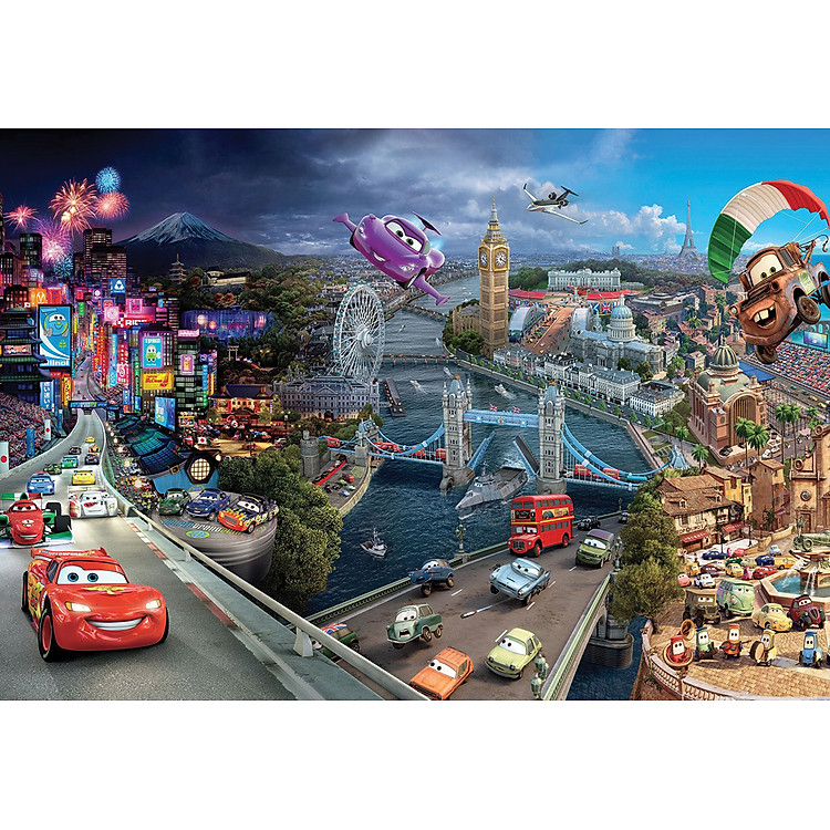 Bộ Tranh Xếp Hình Cars 330 Mảnh Chính hãng Giá rẻ - Hình ảnh 2