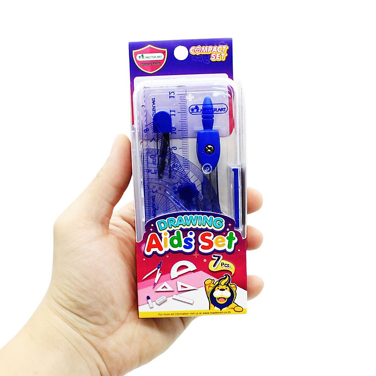 Bộ Dụng Cụ Hình Học (7 món) - Ảnh 4