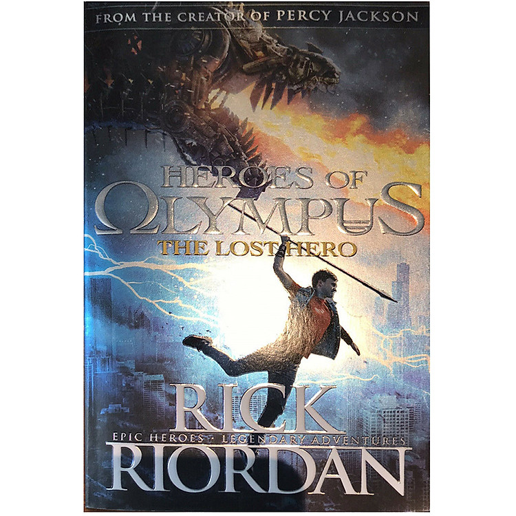 Sách Heroes Of Olympus 1: The Lost Hero