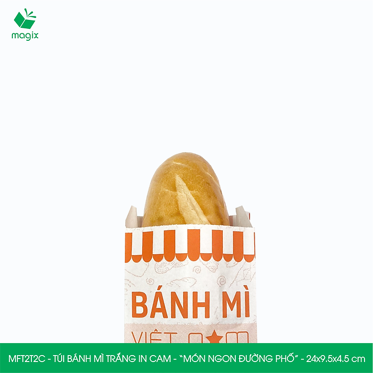 Túi Giấy Đựng Bánh Mì (100 chiếc) - Ảnh 6