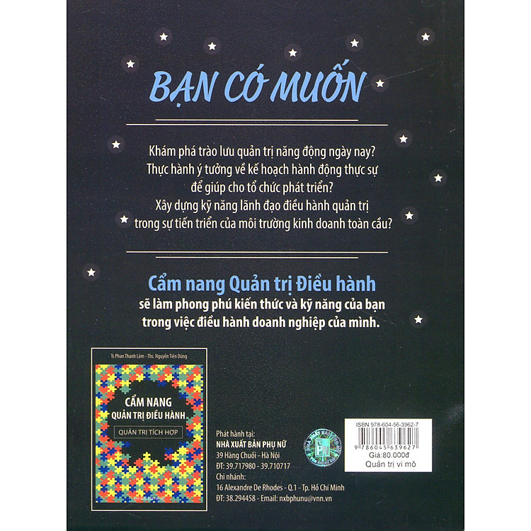 Cẩm Nang Quản Trị Điều Hành - Quản Trị Vi Mô - Ảnh 6