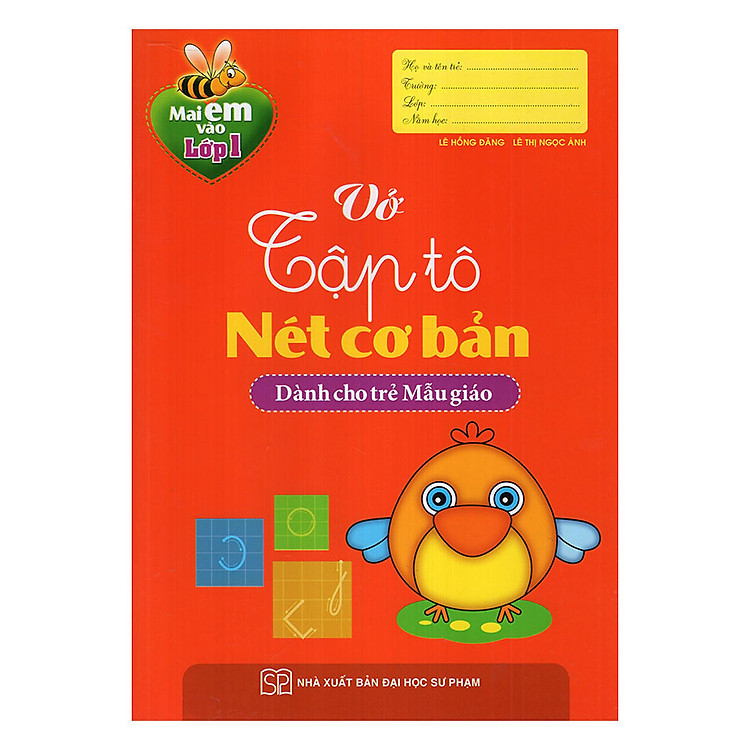 Sách Vở Tập Tô Nét Cơ Bản (Dành Cho Trẻ Mẫu Giáo)