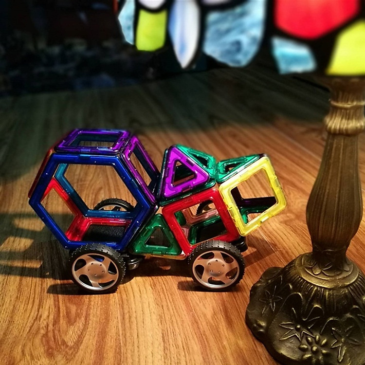 Mua Đồ chơi nam châm xếp hình Mag Wisdom - 4PCS Chính hãng Giá tốt - Hình ảnh 4