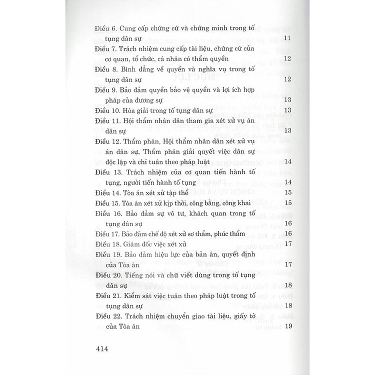 Bộ Luật Tố Tụng Dân Sự (Hiện Hành) (Sửa Đổi, Bổ Sung Năm 2019, 2020) - Tái bản năm 2022 - Ảnh 3