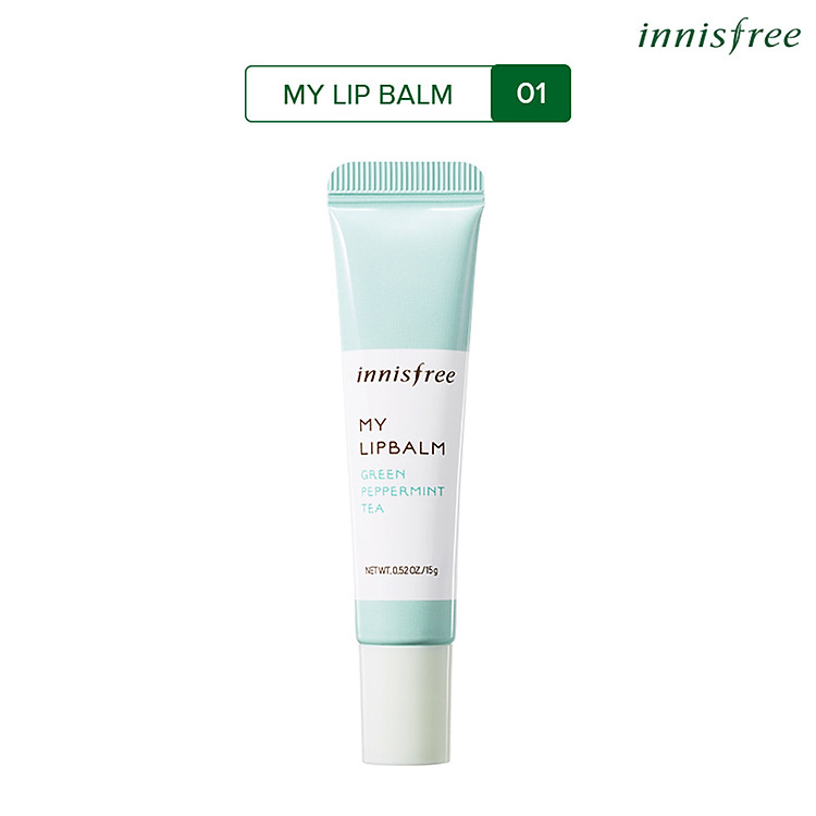 Son Dưỡng Môi Có Màu Innisfree My Lip Balm (15g)