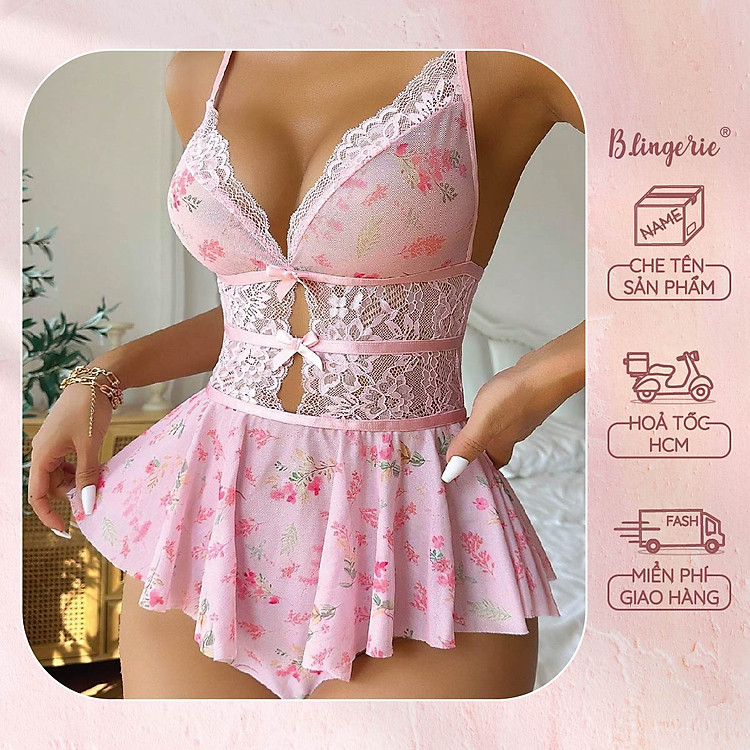 Bộ Bodysuit Nữ Tính - B.Lingerie