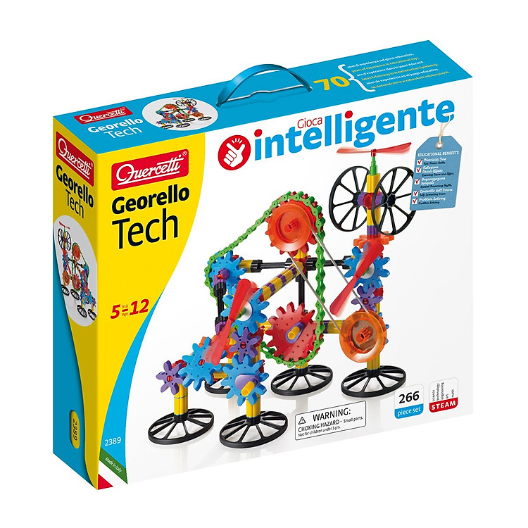 Mua tại Tiki: Mua Đồ chơi bánh răng 3D QUERCETTI 2389 Chính hãng Ưu đãi