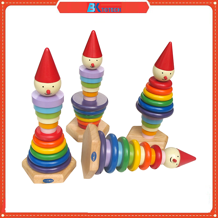 Mua Đồ chơi xếp chồng tháp gỗ Winwintoys Chính hãng Giá tốt