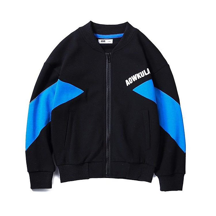 (30-45kg) Áo khoác nỉ bé trai size đại AKL, áo khoác bomber cho bé 7 đến 14 tuổi hàng Quảng Châu cao cấp