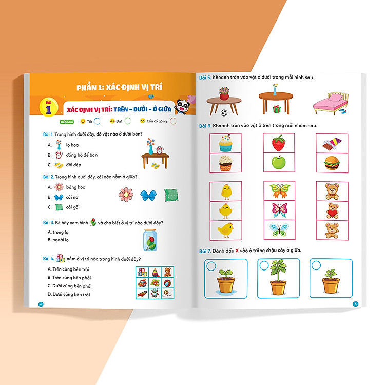 Phiếu Luyện Toán Tư Duy Cùng Gấu Kiki 3 - Xác Định Vị Trí - Ảnh 4