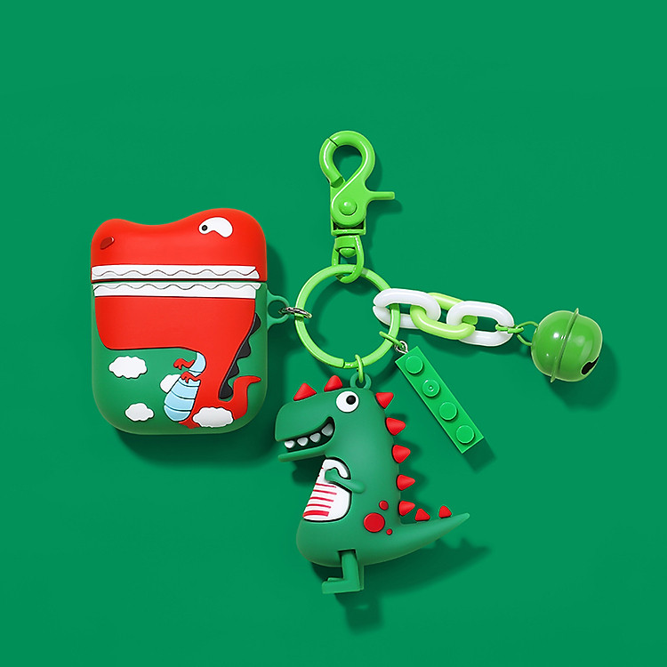 Bao Case Silicon Cho Tai Nghe Apple Airpods 6 Món - Hình Thú Dễ Thương