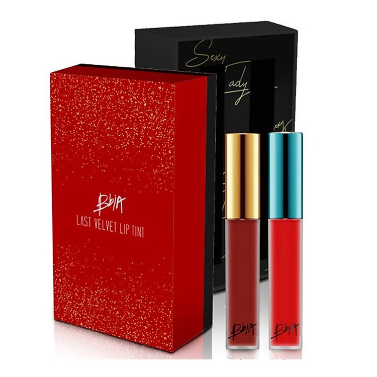 Set 2 Cây Son Kem Lì Bbia Last Velvet Lip Tint - Sexy Lady (2 Cây X 5g) Limited Edition