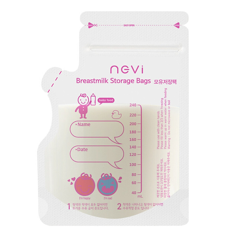 Túi Trữ Sữa Mẹ New shell 9099 240ML (60 túi)