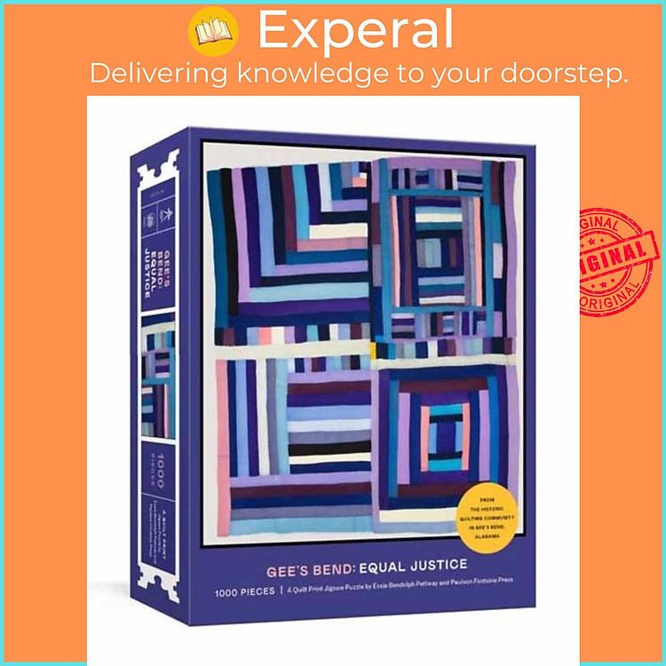 Sách - Gee's Bend: Equal Justice - A Quilt Print Jigsaw Puzzle: 750 Pi by Paulson Fontaine Press (UK edition, paperback)
