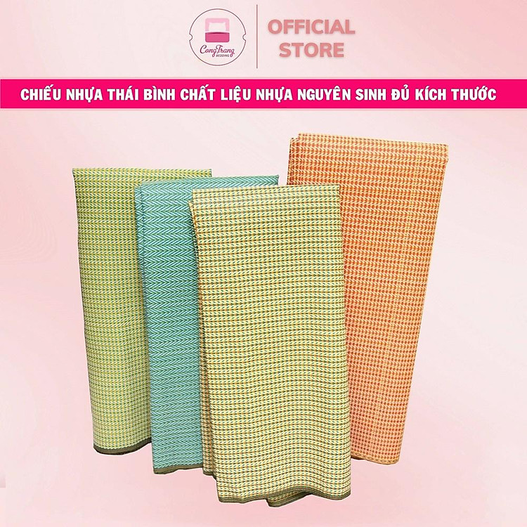 Chiếu Nhựa Thái Bình, chiếu trải ăn cơm Gập Gọn đủ kích thước