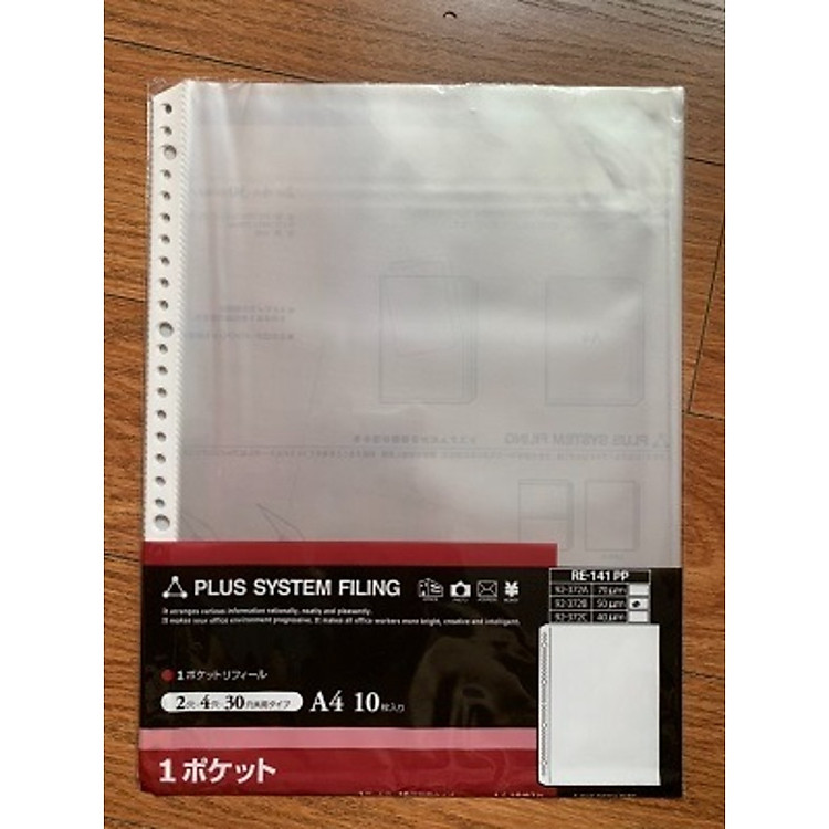 Túi sơ mi lỗ Plus (10 cái) – 50µm