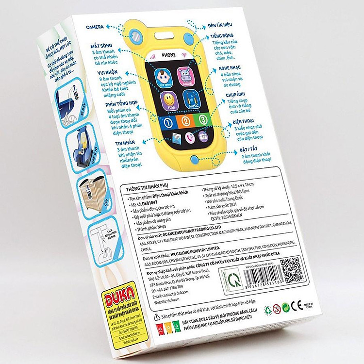 Điện Thoại Khúc Khích - Minh Long Chính hãng Ưu đãi - Hình ảnh 4
