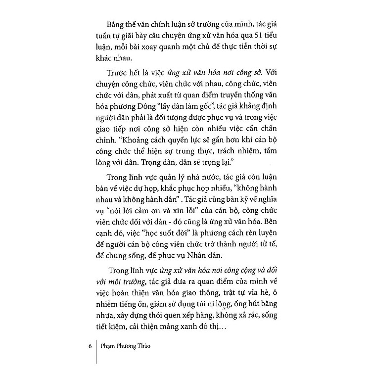 Chuyện Về Ứng Xử Văn Hóa - Ảnh 3