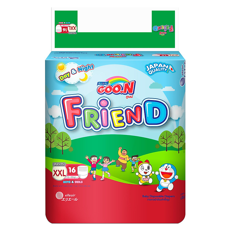 Tã Quần Goo.n Friend Gói Đại XXL16 (16 Miếng)