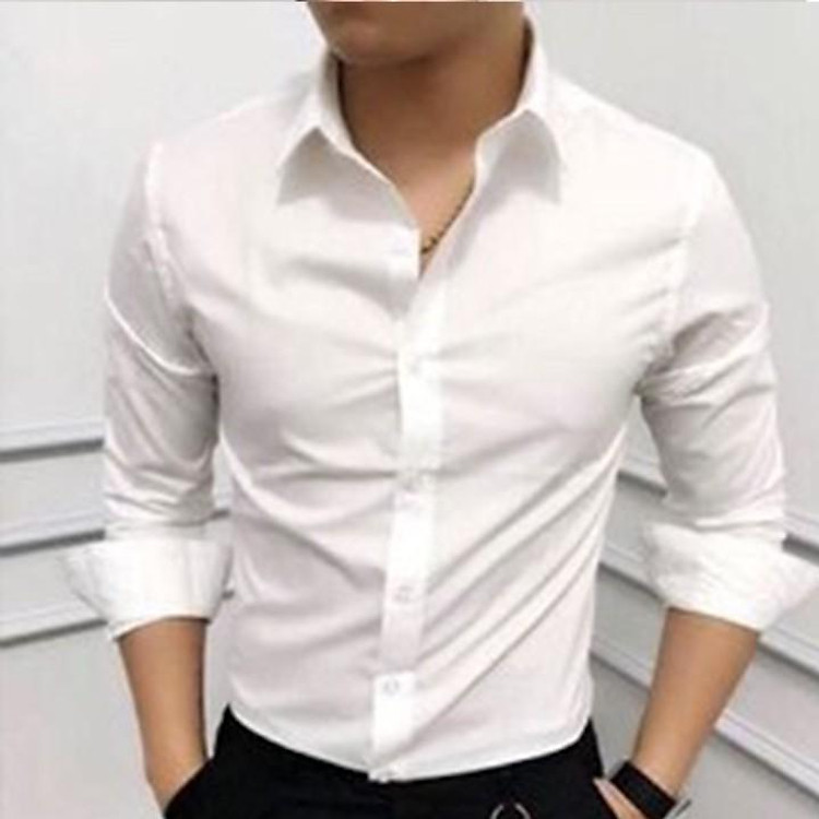 áo sơ mi nam dài tay ôm body cao cấp