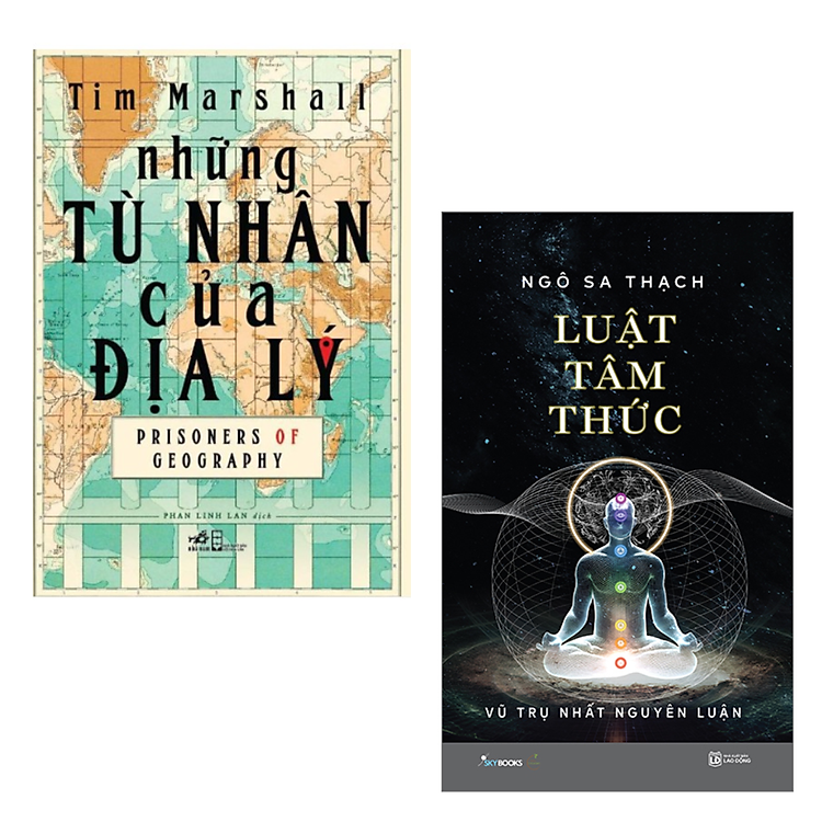 Combo 2Q: Những Tù Nhân Của Địa Lý + Luật Tâm Thức ( Bìa Mềm ) (Tặng Kèm Bookmark) (Sách Kiến Thức Tổng Hợp)