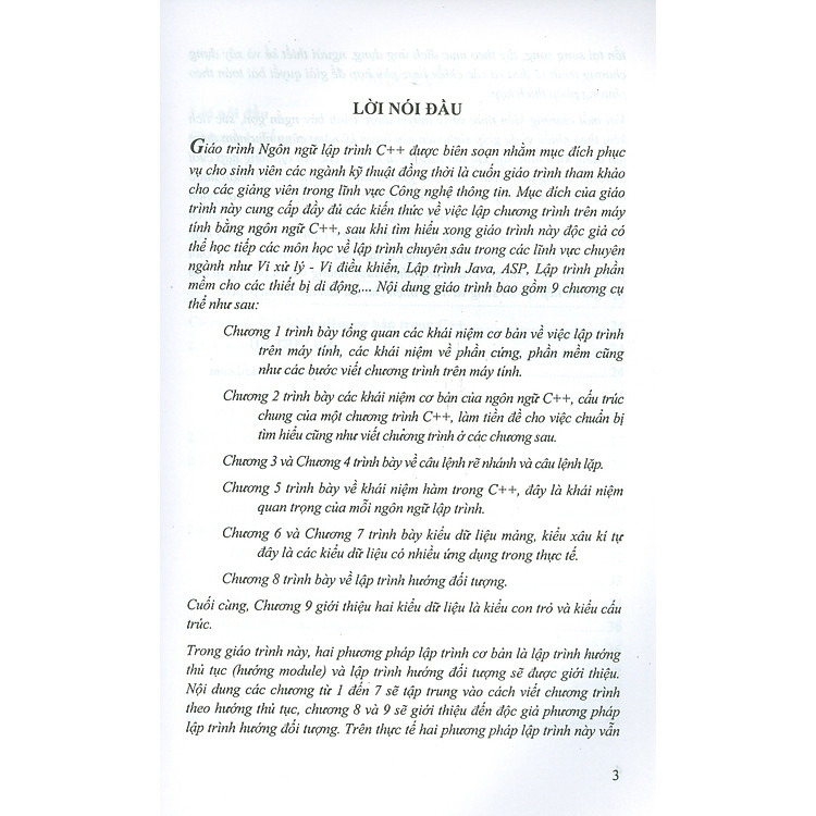 Giáo Trình Ngôn Ngữ Lập Trình C++ - Ảnh 3