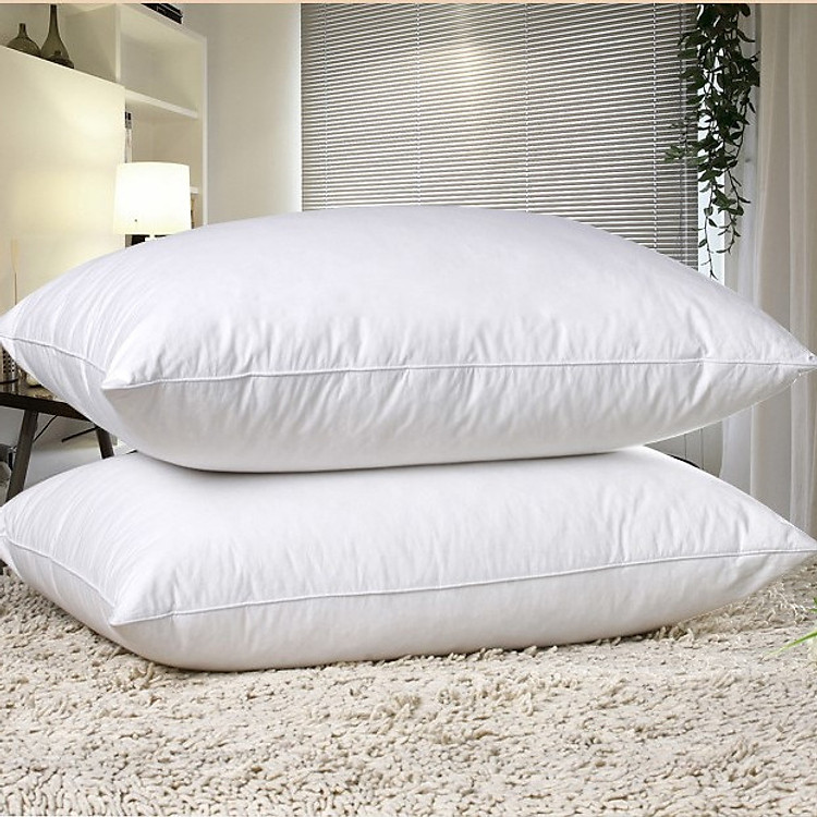 Gối Bông Microgel Chuyên Dùng Khách Sạn 5 Sao Ruột Gối Siêu Mềm 40*60cm