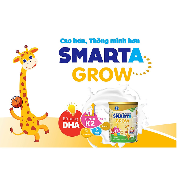 Thùng sữa Nutricare Smarta Grow cho trẻ Tin cậy Giá rẻ - Hình ảnh 4