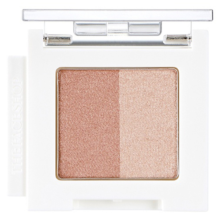 Màu Mắt Trang Điểm The Face Shop Mono Cube Eyeshadow (Dual)