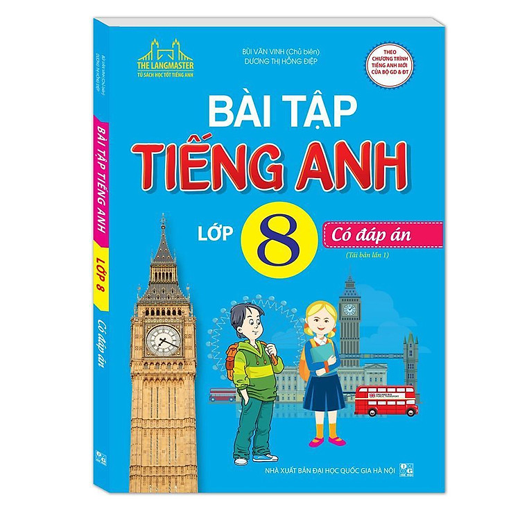 Bài Tập Tiếng Anh Lớp 8 – Có Đáp Án