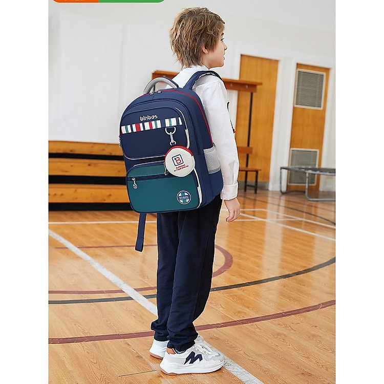 Balo học sinh BINBES B-3558 (màu xanh đậm) - Ảnh 2