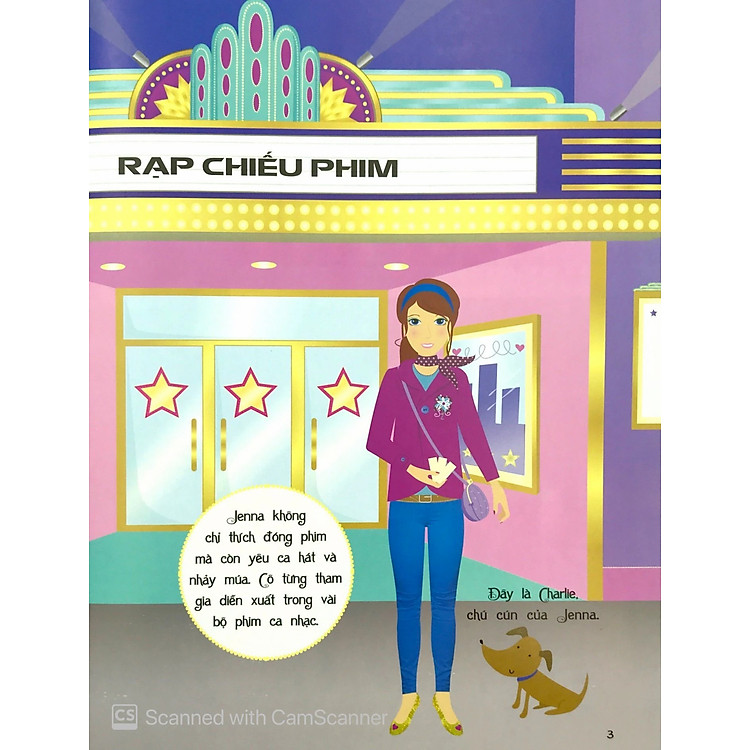 Dán Hình Sáng Tạo Trang Phục Búp Bê - Ảnh 5