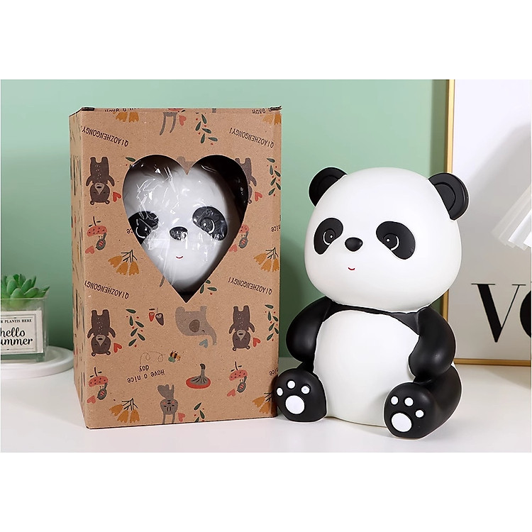 Ống Tiết Kiệm Pandabiz Gấu Trúc Ngồi - Ảnh 2