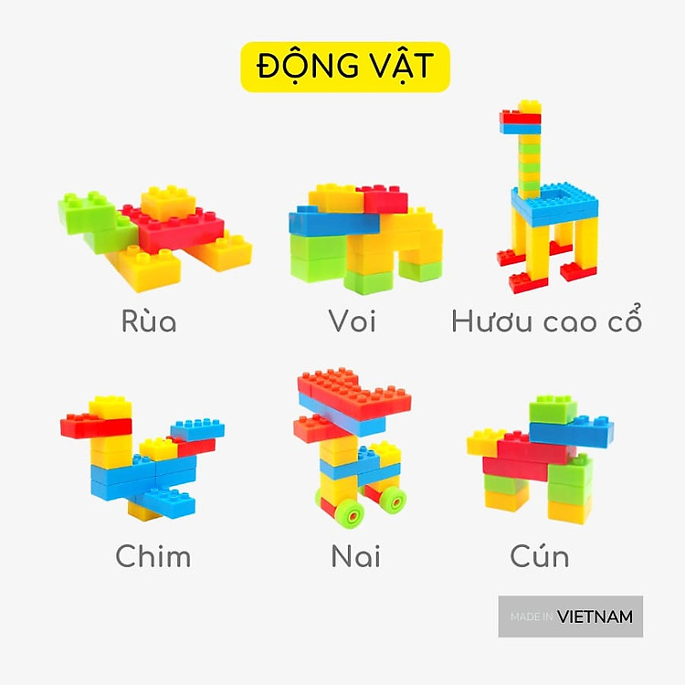 Đồ Chơi Xếp Hình Phát Triển Trí Tuệ Chính hãng Tiết kiệm - Hình ảnh 5