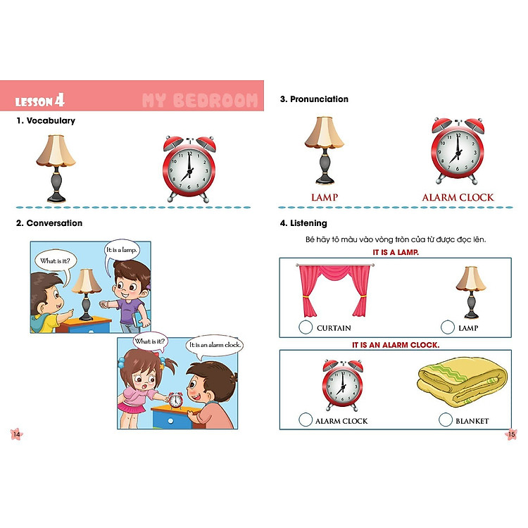 I Can My Bedroom - sách học tiếng Anh cho trẻ mầm non - Ảnh 5