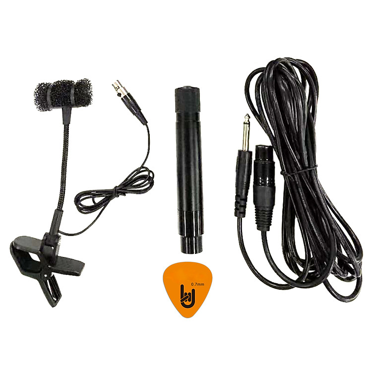 Bộ Microphone có dây dùng cho Đàn Violin, Guitar, Kèn, Sáo, Nhị, Saxophone, Mic Nhạc cụ Dân Tộc và Mọi loại Nhạc Cụ khác Dr.MIC DR-813 - Kèm Móng Gảy DreamMaker