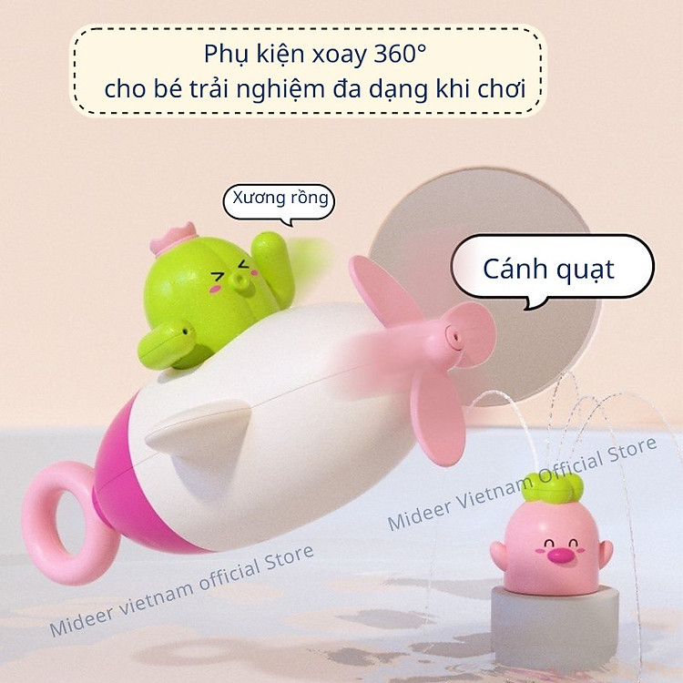 Đồ chơi phun nước cho bé Mideer Chính hãng Giá tốt - Hình ảnh 5