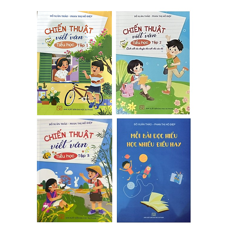 Chiến thuật Viết Văn Tiểu Học (Tập 1 + Tập 2 + Tập 3)