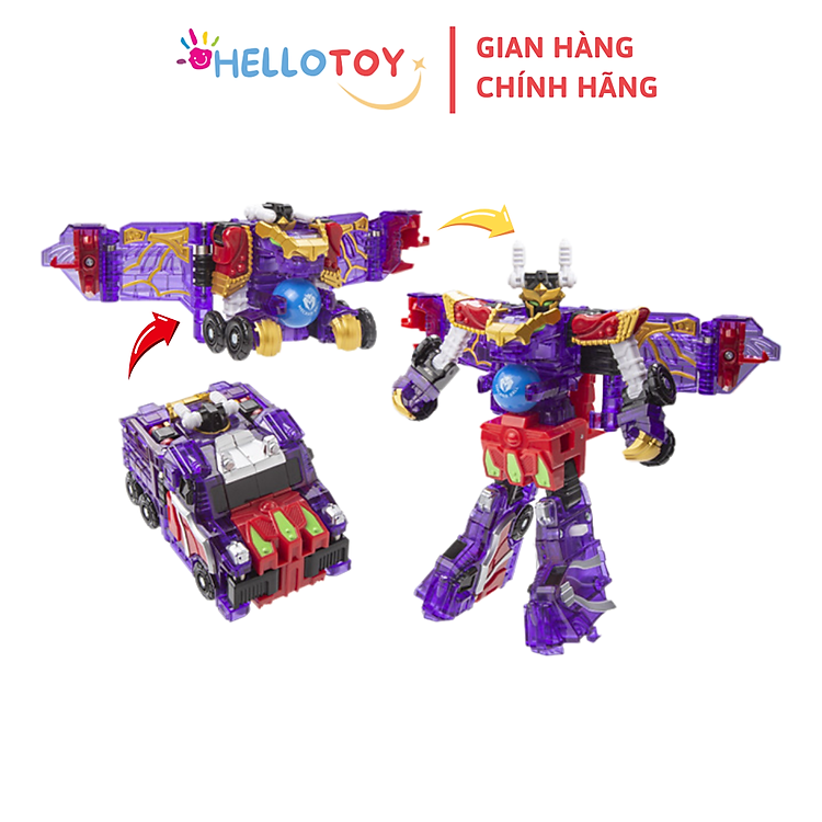 Xe Hơi Biến Hình MECARD BALL Twin Cannon Chính hãng Ưu đãi - Hình ảnh 2